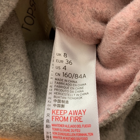 Reversible 2-in-1 coat Double face wool NWOT - Picture 11 of 16